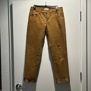 Carve design cord pants